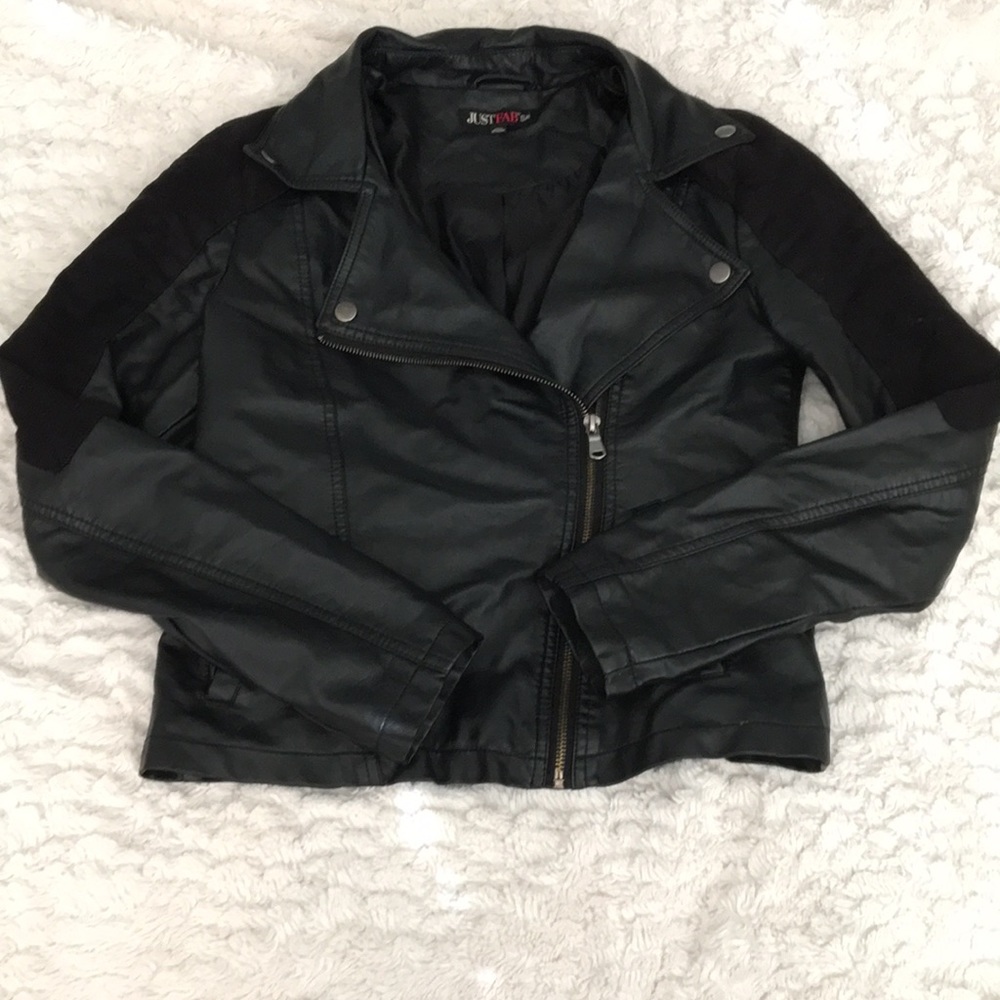 Leather jacket
